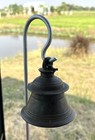 Antique Burma Bell Elephant Bronze And With Stand Bell