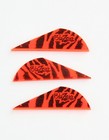 Bohning Blazer Vanes  Pack Of 36  Red Tiger  2   see Photos  Dark Orange     New