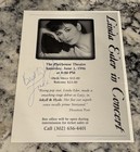 Linda Eder Concert Flyer Signed 1996
