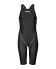Arena Girls  Standard Open Back Racing Tech Suit Powerskin St Next 28 Swim Black