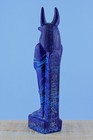 Rare Ancient Egyptian Antiquities Malachite Statue Of Anubis God Afterlife Bc