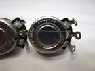 1974 Nos Pair Of Stackpole 100k Solid Shaft Potentiometers --------------- Cool 