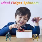 Transformable Fidget Spinners Toys 4 Pcs For Kids And Adults Stress Relief    