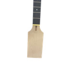 3 Sizes Maple Large Paddle Head Guitar Neck  Unbound Black Fingerboard White Dot