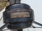 Antique Western Electric Brass 4 Blade Fan 7804 12  3 Speed Works