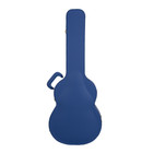 Crossrock Designer Series-universal Wooden Case For 4 4 Classical Guitar-blue