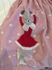 Mini Boden Girls Curdoroy Pink Skirt With Ice Skater Appliqu  s Size 6-7y Euc