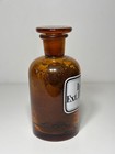 Ipecac Ext Brown Glass Pharmacy Bottle  Pharmacist Jar Medical Bottle