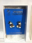 Disneyland Mickey Mouse Mouse Cloisonne Earrings Nib Tn511