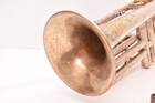 Vintage Frank Holton Trumpet Antique For Parts Or Repair