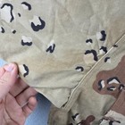 Military Shirt Mens Small Short Coat Combat Chocolate Chip Desert Storm 90s Camo