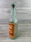 Antique Lea   Perrins Worcestershire Sauce Bottle 10oz Glass Stopper   Label