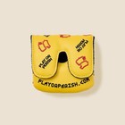  brand New  Sugarloaf Social Club Classic Centershafted Putter Cover Mezz Yellow