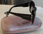 Louis Vuitton Z0355w Women   s Square Oversized Sunglasses Black gray Gradient