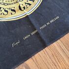 New Fingal Guinness Extra Stout Linen Tea Towel Made In  Ireland 18 X 30