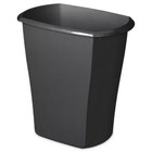10 Gallon Rectangular Trash Can  Kitchen  Black Trash Can