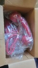Vintage New Red Itt Rotary Dial Telephone In Box Nos