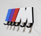 Motorsports B M W M   Wall Hanging Six Keys Rack  Hanger Organizer New