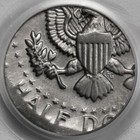 Pcgs Ms63 Kennedy Half Dollar Struck On A Dime Planchet Mint Error Eye Appeal