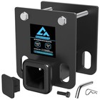Rv Bumper 2-inch Hitch Receiver - Fits 4-inch Beam   3500 Lbs Capacity - Helps
