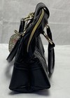 Vintage Rare Y2k- New With Tags Black Apple Bottoms By Nelly Handbag Purse