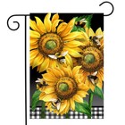 Briarwood Lane Spring Buzzing Sunflowers Garden Flag 12x18 Gfbl-g02232