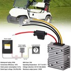 Dc-dc Power Converter Step Down 17-60v To 12v 20a Voltage Regulator With Fuse