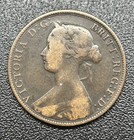 1864- Canada Nova Scotia - 1 Cent Coin -queen Victoria - Nice Example -  597