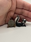 Vintage Bone China Skunk Figurine Trinket Miniature George Good Freeman Mini