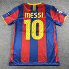 Fc Barcelona 2010 11 Home Messi  10 Soccer Jersey Ucl Size Medium