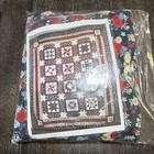 Sew N Save Sampler Star Quilt Kit     Complete Fabric Cuts   Cover Pattern Card