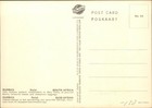 Zulu Ricksha Pullers Durban Natal South Africa Vintage Postcard T134