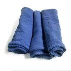New Industrial A-grade Shop Rags  Cleaning Towels Blue Multipurpose Cloth 100pcs