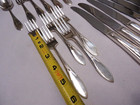 Wm Rogers Mfg Co Pickwick Silverplate Flatware 33-pieces