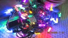 2 Lot Ge 50 Led Crystal Miniature Multi Color Christmas String Lights