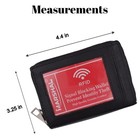 Women s Leather Credit Card Holder Accordion Style Zip Around Wallet