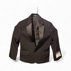 Nautica Boys Black Tuxedo Set 3-piece Size 5 Cute Christmas Concert   Nwt 