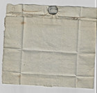 Gb Pre Stamp Postage History Letter 1797 Edinburgh Number 4    Bishops Mark