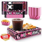 Valentine s Day Movie Night Party Snack Trays 48 Pc Popcorn Boxes