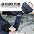 Us 1 Pair Led Flashlight Glove Half Finger Outdoor Fishing Camping Hiking Glove
