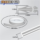 32ft Car Pinstriping Tape  Vinyl Pin Striping Decals Car Trim Stripe Tape Gray