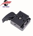 323 Rc2 Quick Release Plate Clamp Kit For Manfrotto 200pl-14 496 486 804 Tripod