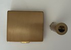 Vintage  Richard Hudnut  Tiara Compact   Lipstick Set 1940 Matching Rhinestones