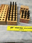 Vtg 1 16 Steel Letter   Number Metal Stamping Punch Set  Young Bros usa
