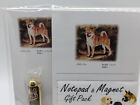 New Shiba Inu Pet Dog Stationery Gift Set - List Pad  Note Pad  Magnet   Pen