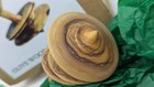 Olive Wood Spinning Top Toy