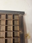Vintage Ludlow Printer Drawer Tray Letterpress Type 27 5x17 5     98 Spots   6