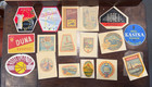 1950 Eastern Europe Hotel Luggage Label 40  Czechoslovakia Hungary Yugoslavia