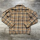 Vintage 80s Billy The Kid Boys Jacket Size 12 Plaid Button Cowboy Western Rare