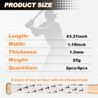 Cross Baseball Bat Grip Tapes 1 5mm Non-slip Softball Bat Wrap Tape Full Adhesiv